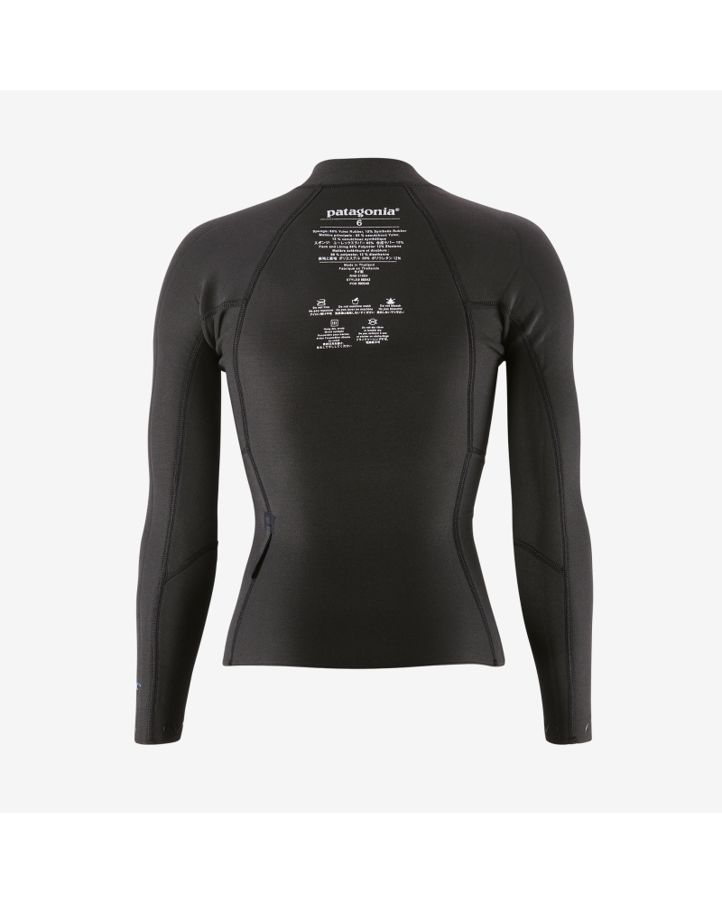 Back view of wetsuit top
