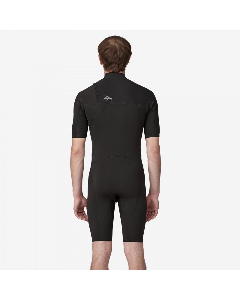 Back view of wetsuit