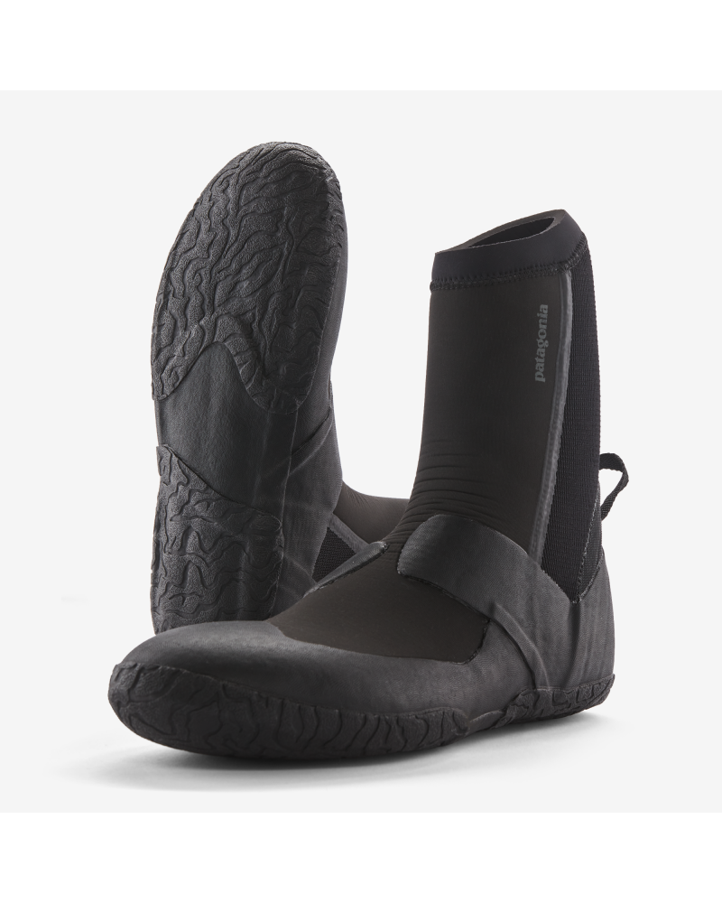 Front view of wetsuit booties