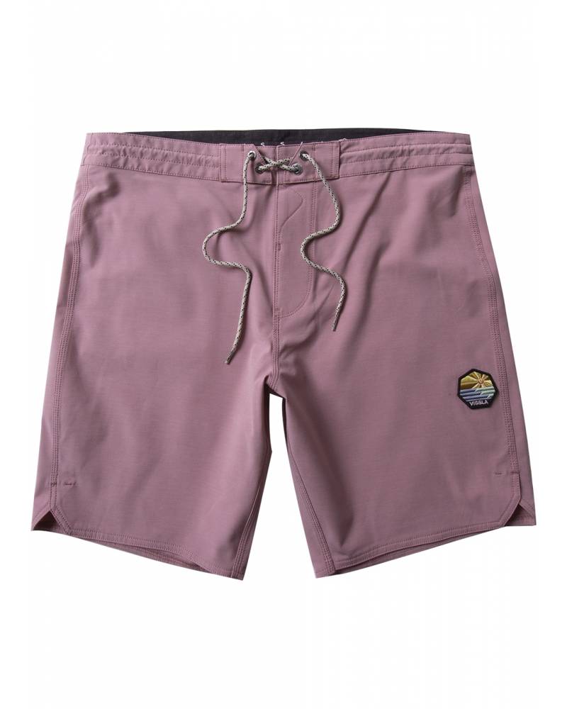 Solid Sets 18.5" Boardshort - Dusty Rose