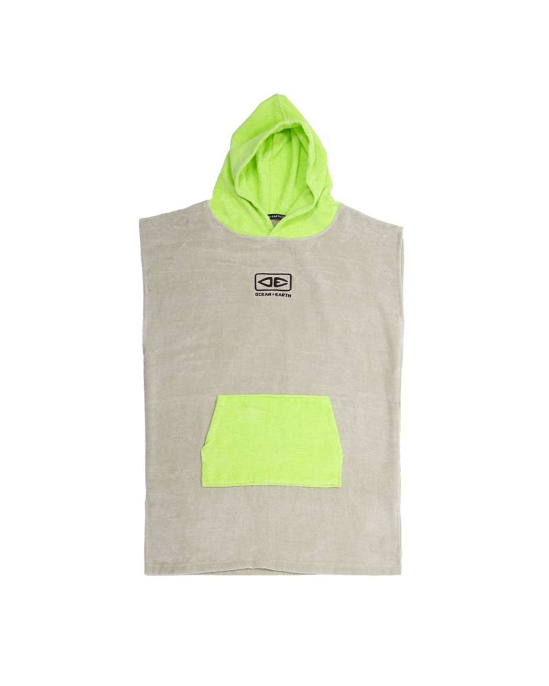 Youth Hooded Poncho - Grey