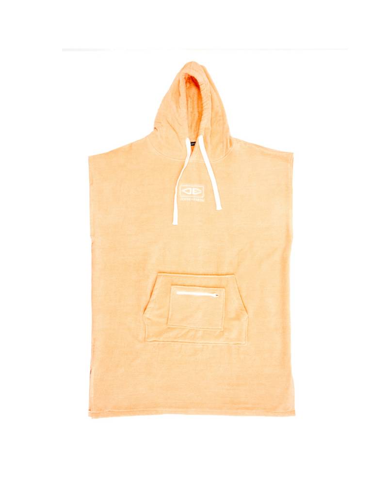 Ocean & Earth | Ladies Hooded Poncho | Peach
