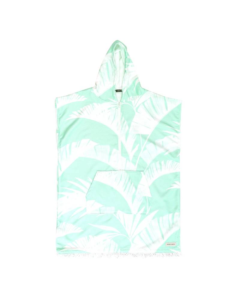 Ladies Zip Front Hooded Poncho