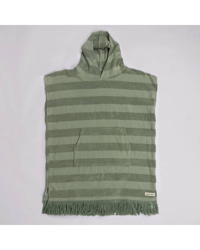 Sage Poncho Front View