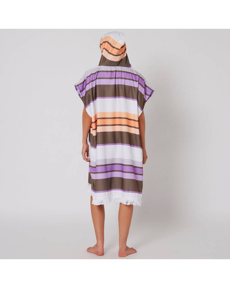Ladies Sunkissed Hooded Poncho Packaging
