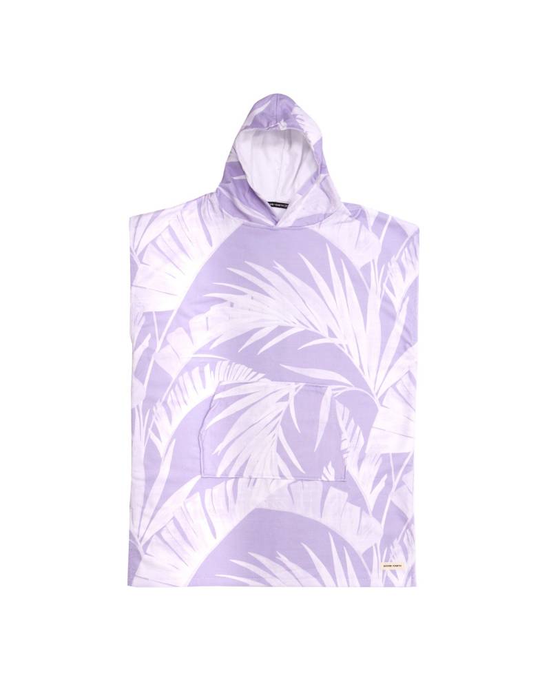 Ocean & Earth | Ladies Bliss Hooded Poncho | Violet