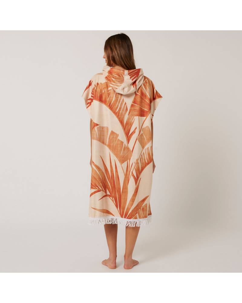 Palm Zip Hooded Poncho