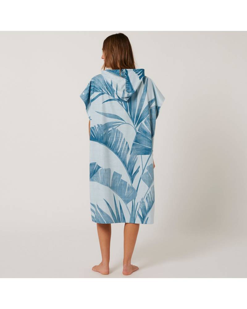 Palm Zip Hooded Poncho