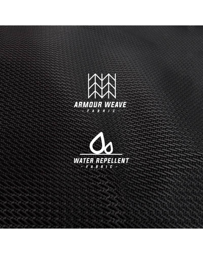 Armour weave fabric close-up
