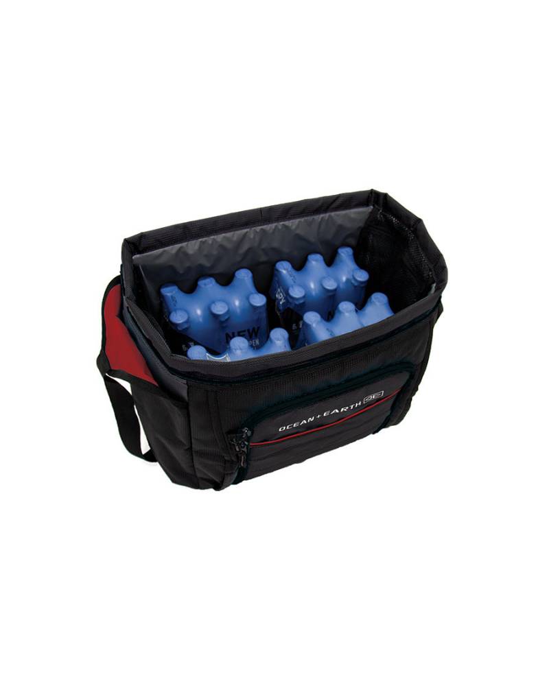 Cooler bag with bottles inside