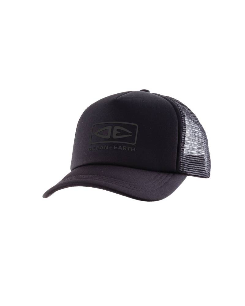 Black cap front view