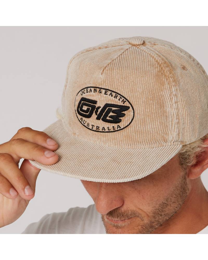 Heritage Cap Almond Close Up