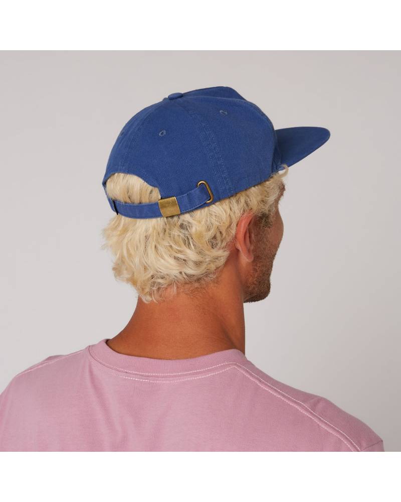 Back view of Denim Blue cap