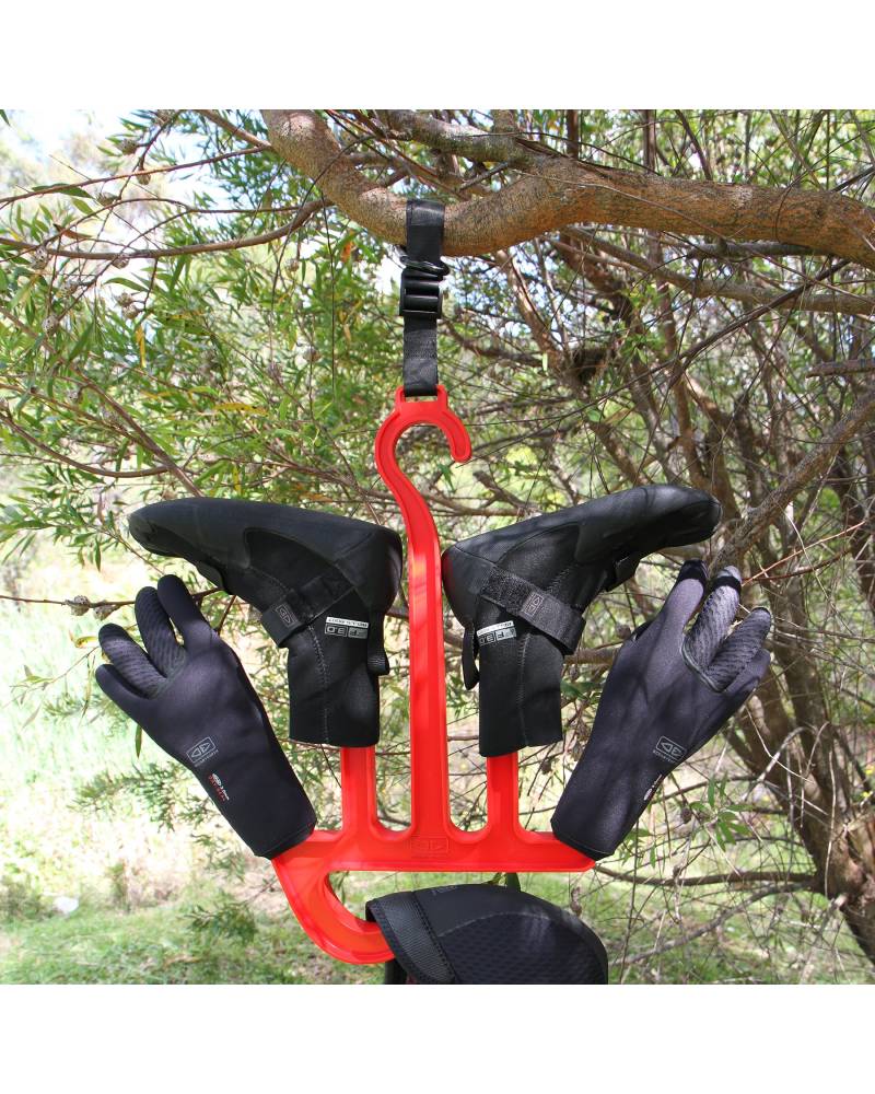 Hanger with accessories outdoor