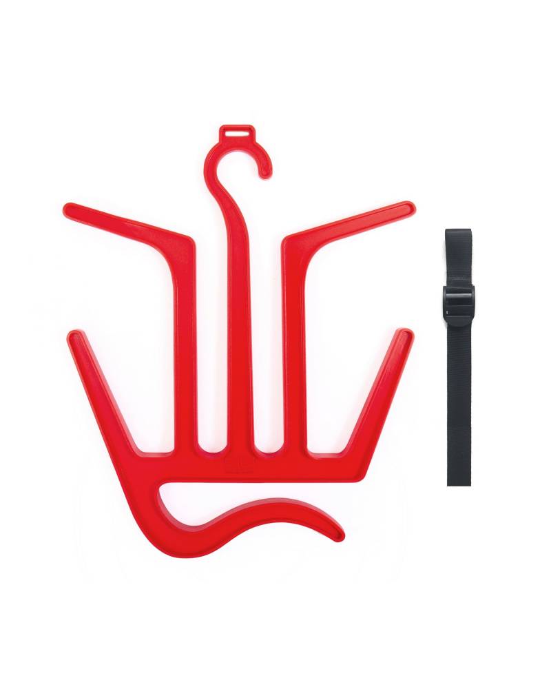 Hanger with strap