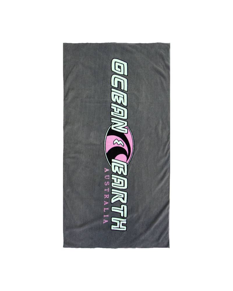 Ocean & Earth | Heritage Beach Towel | Grey