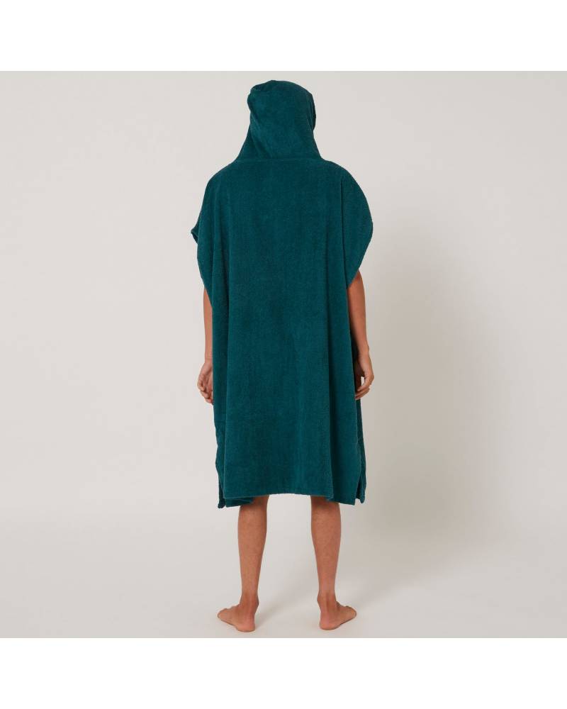 Mens Terry Hooded Poncho