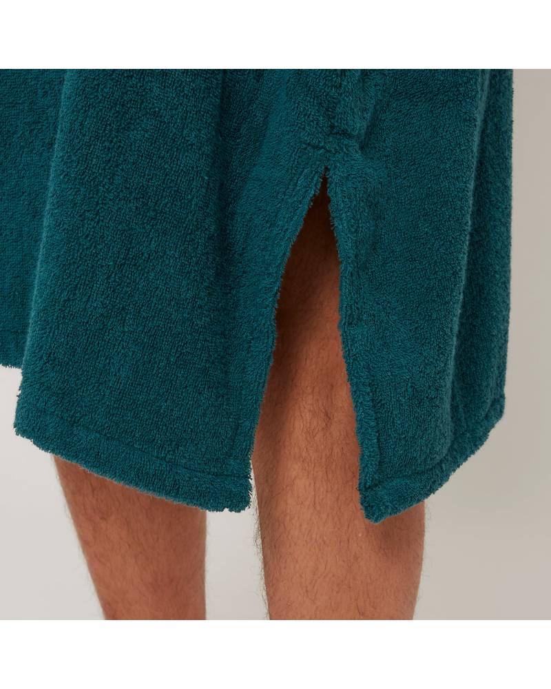 Mens Terry Hooded Poncho