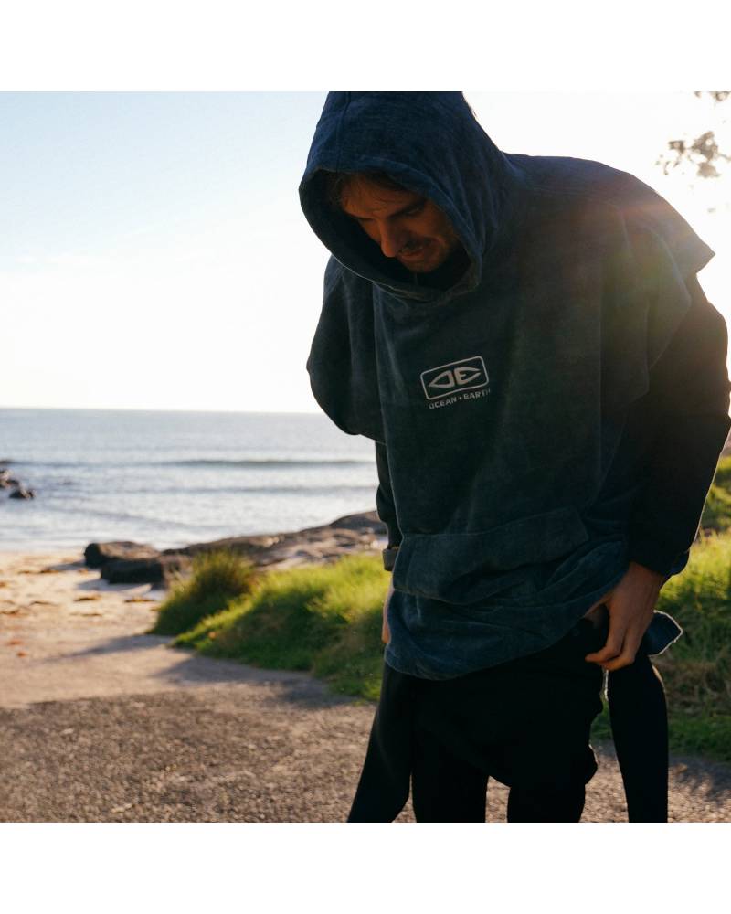 Mens Corp Hooded Poncho