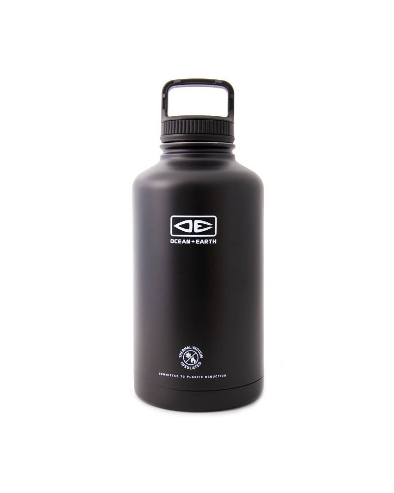 Insulated Water Bottle - 1.9L - Black