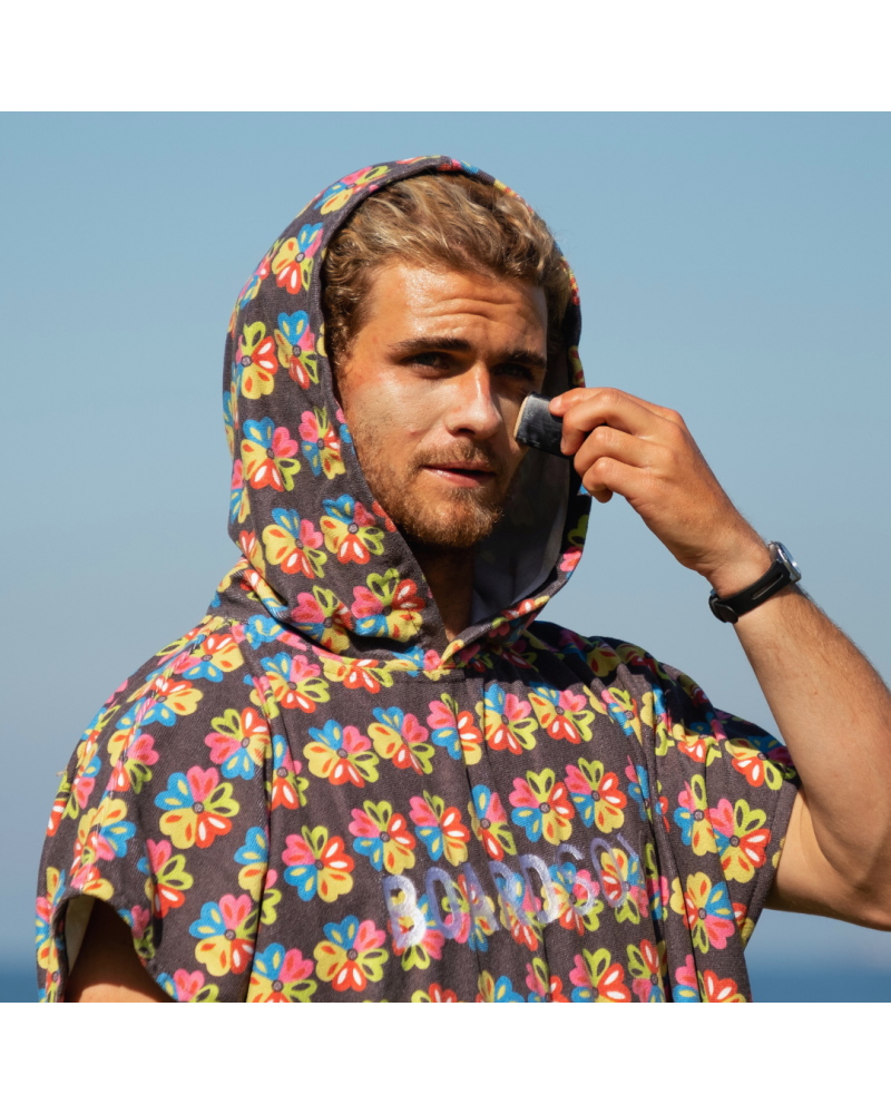 Alien Flower Love - Hooded Towel