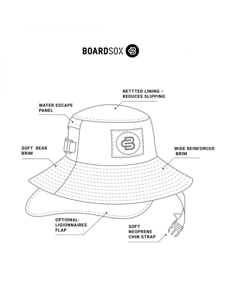 NEW!  Rose Water Surf Hat