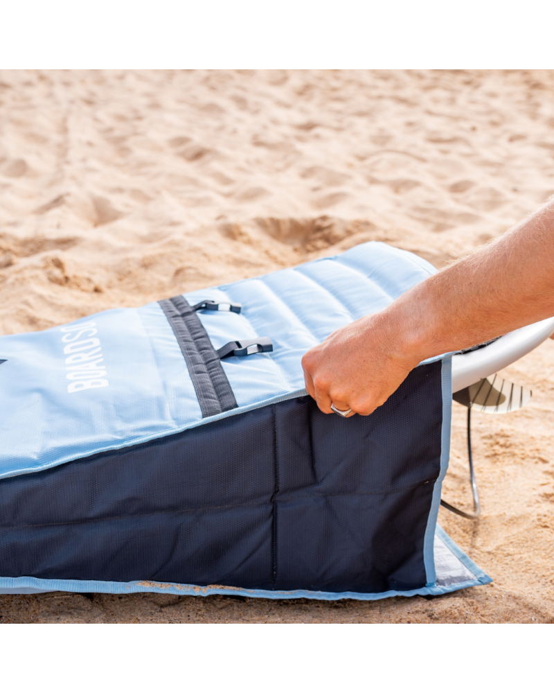 Long Surfboard Cover - Boardsox Zipperless Travel Surfboard Cover
