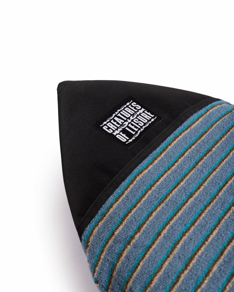 Fish RELIANCE Sox | Slate Stripe