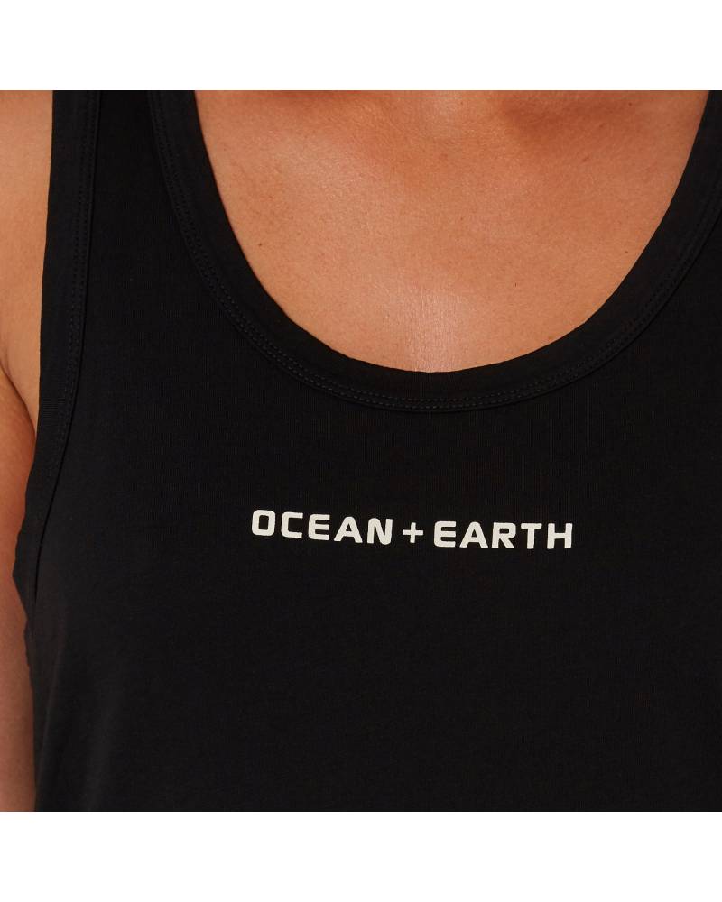 Black tank front view