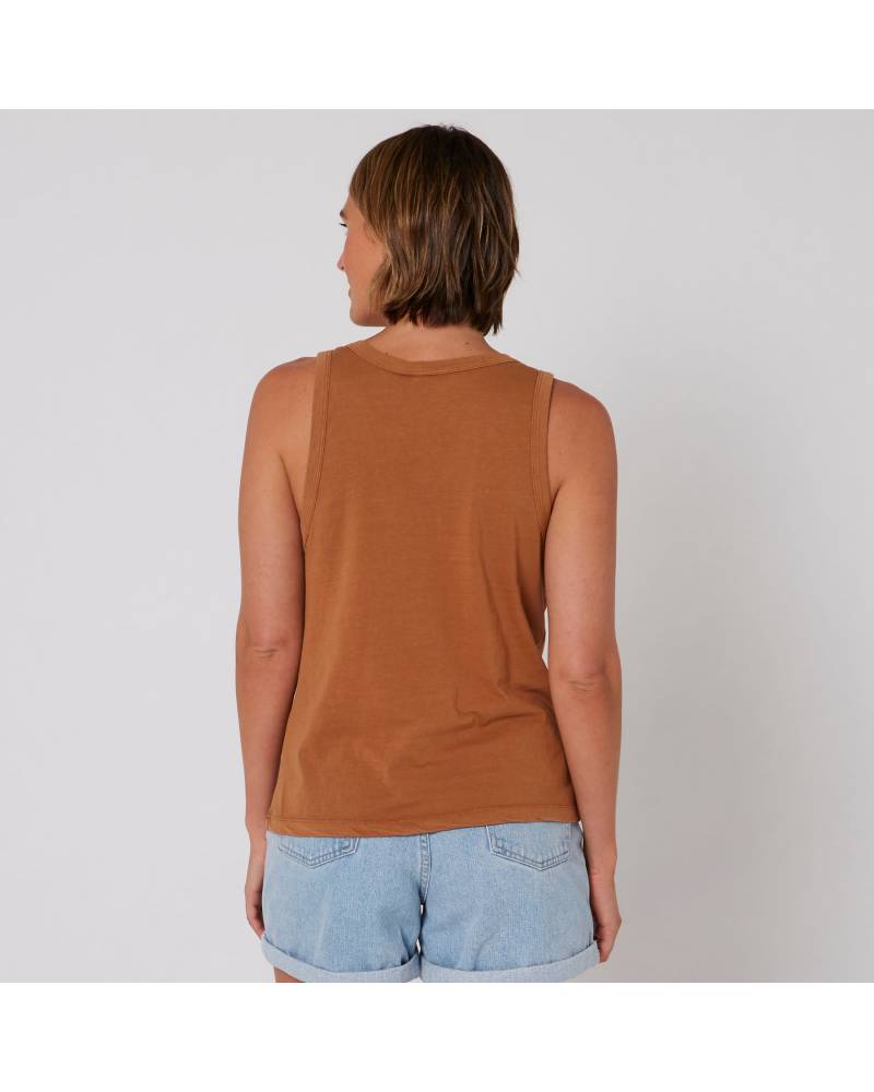 Caramel tank side view 2