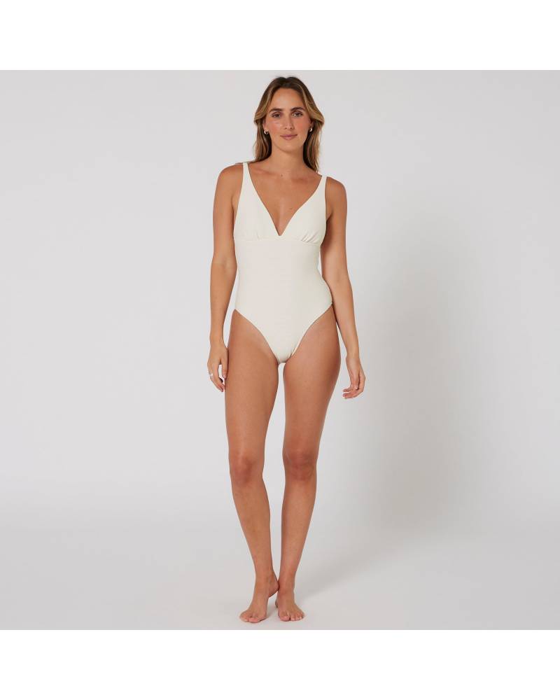 Hyams-Rib Plunge One Piece