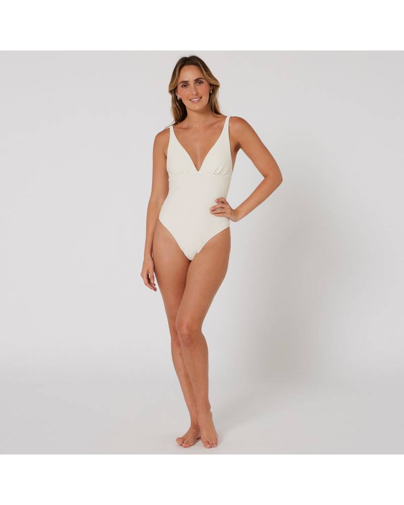 Hyams-Rib Plunge One Piece