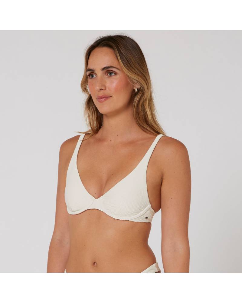 Hyams-Rib Bra Bikini Top