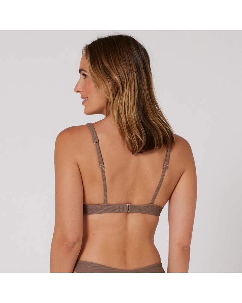 Hyams-Rib Bra Bikini Top