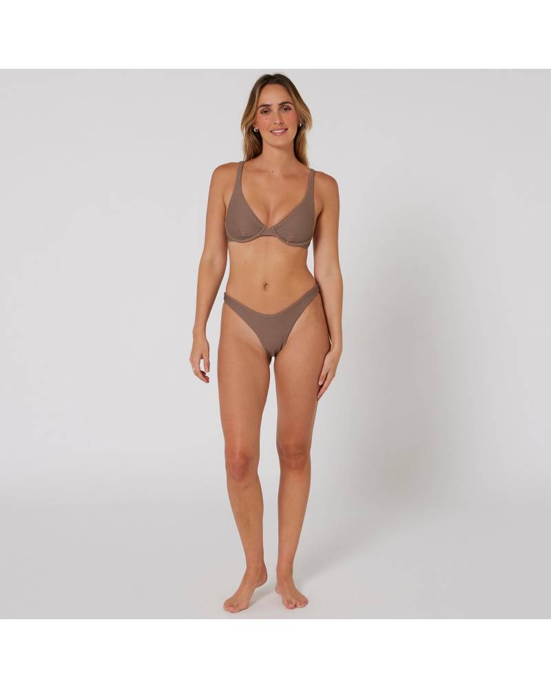 Hyams-Rib Bra Bikini Top