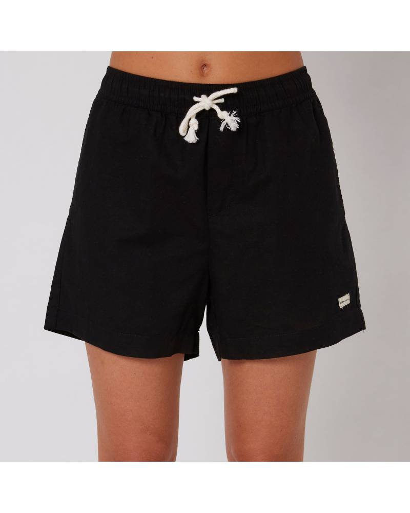 Front view of Harper Linen Short