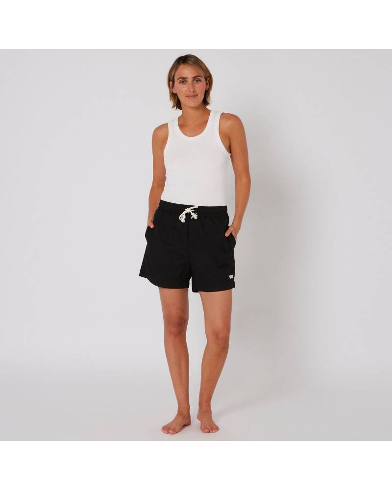 Model wearing Harper Linen Short