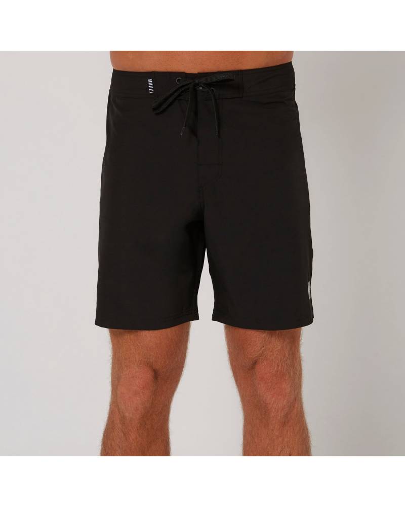 Side view Black shorts