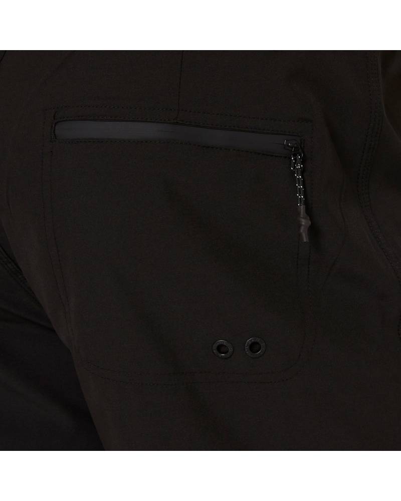 Logo detail Black shorts