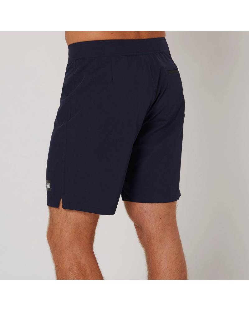 Back view Navy shorts