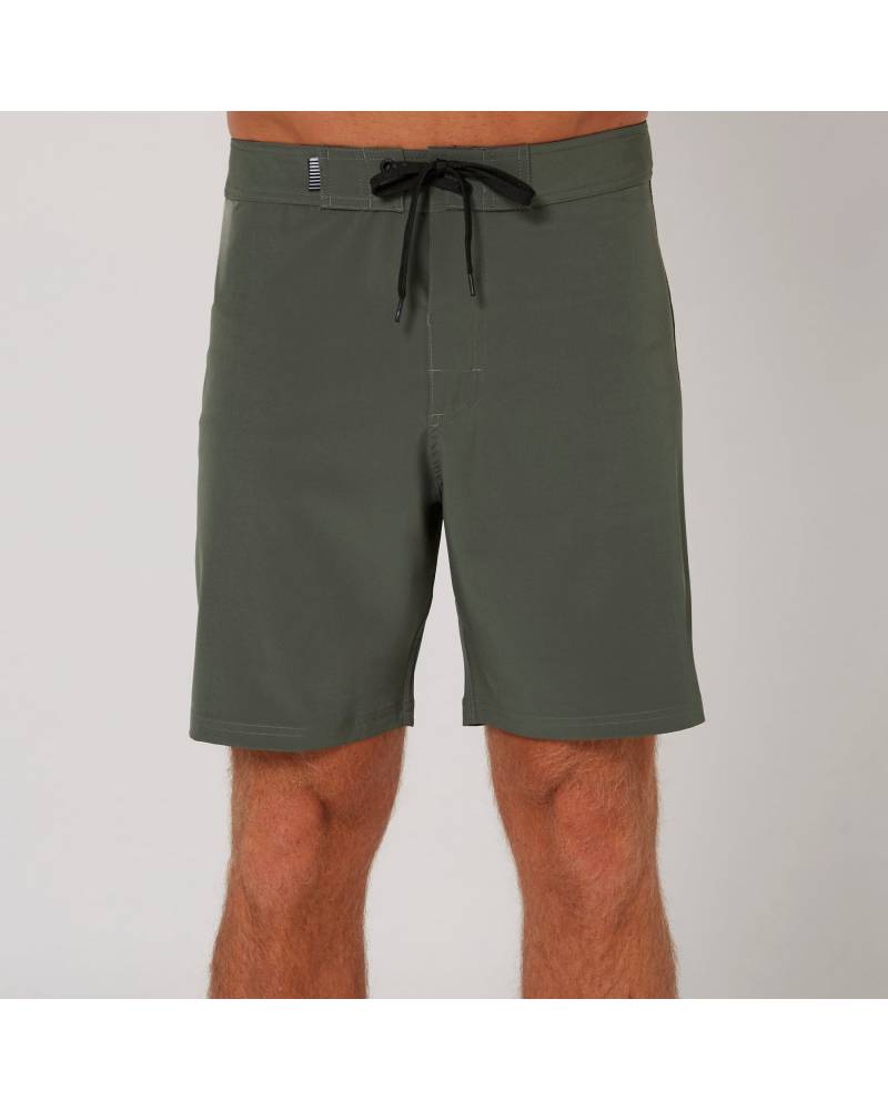 Front view Olive shorts