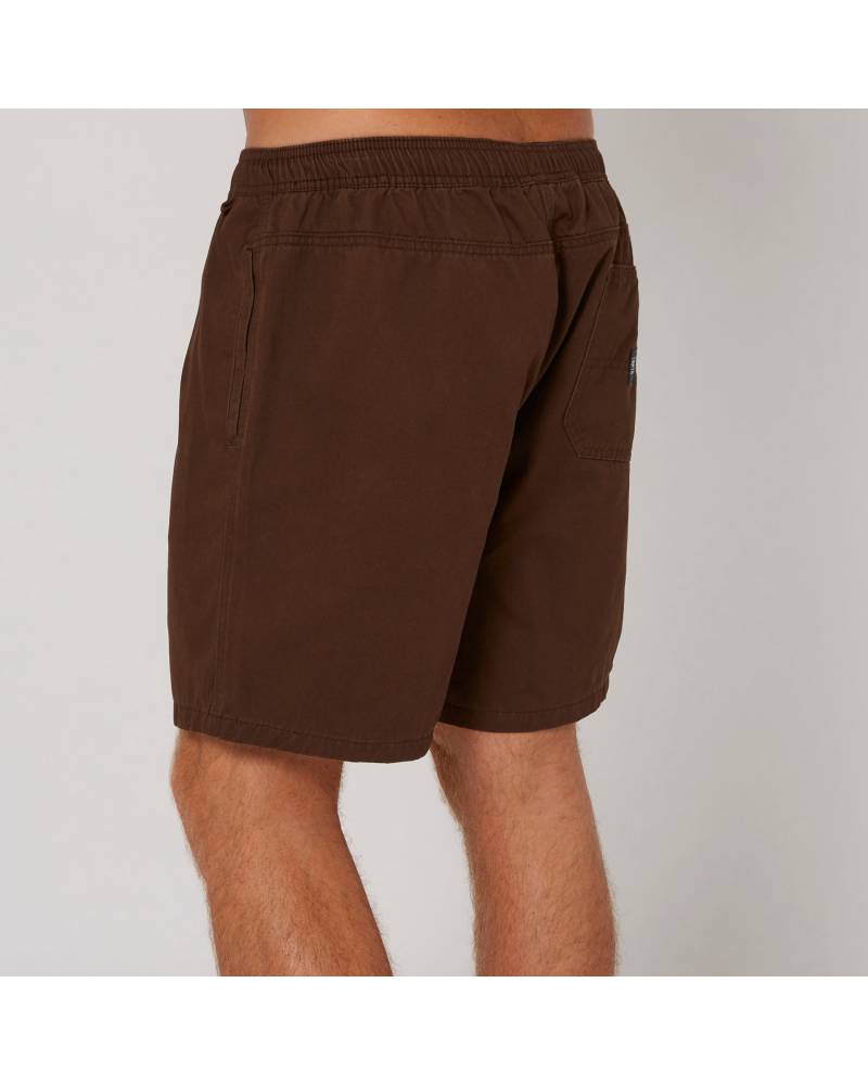 Side view Brown shorts