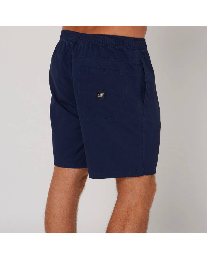 Back view Navy shorts
