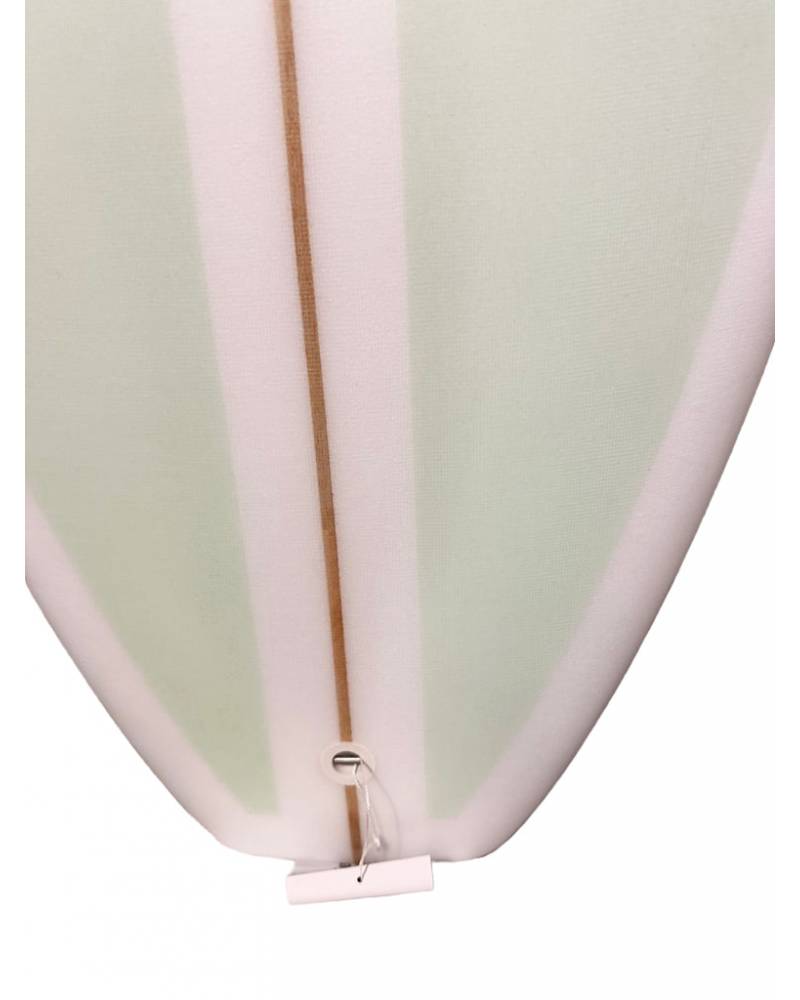 Summer vibes Classic Longboard Noserider Single Fin Surfboard - 9'1 - Mint