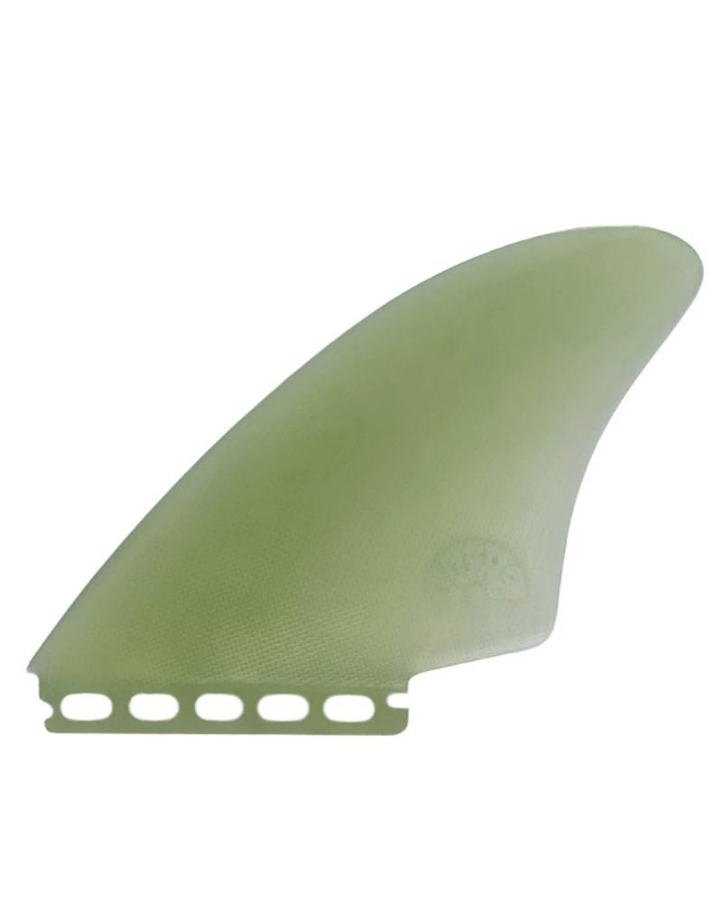 Clear Hybrid Twin Fin Other Side
