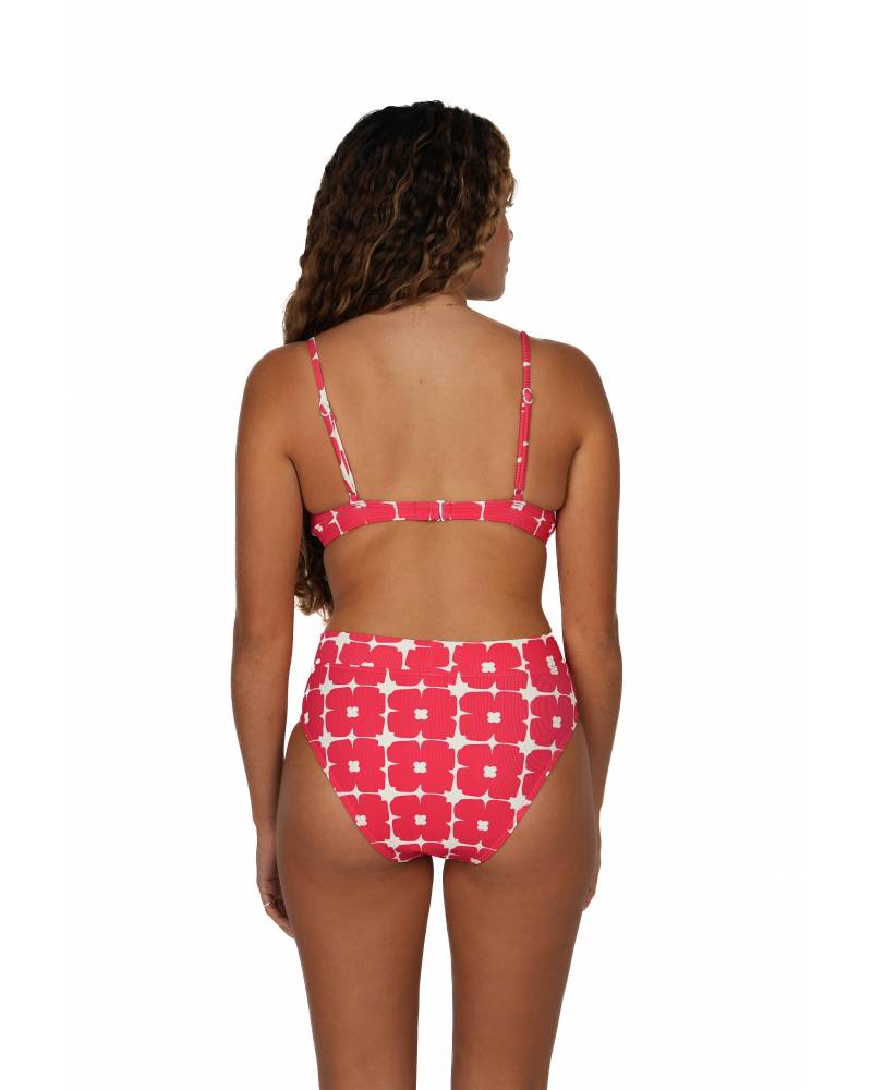 Back view on white background