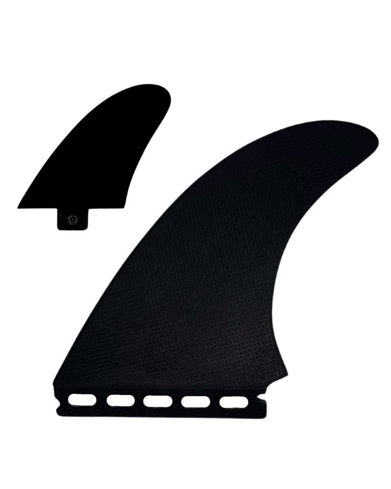 Dark Upright Twinzer Fins Side View