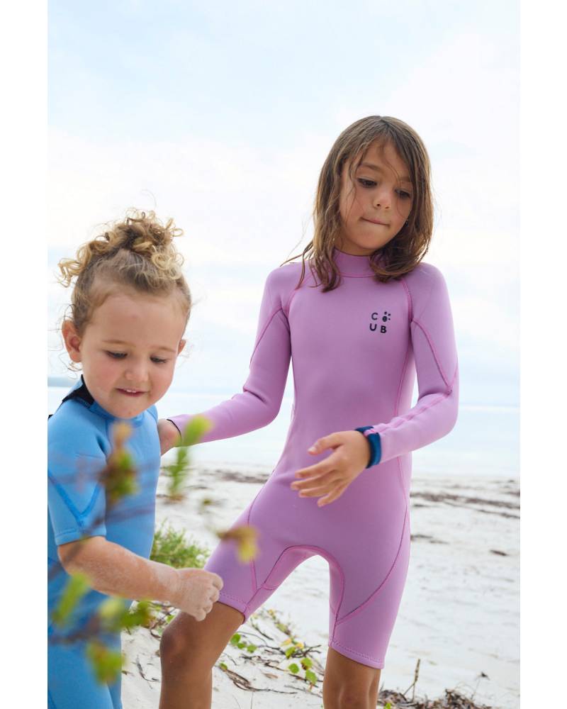 Long Sleeve Springsuit - Fuchsia