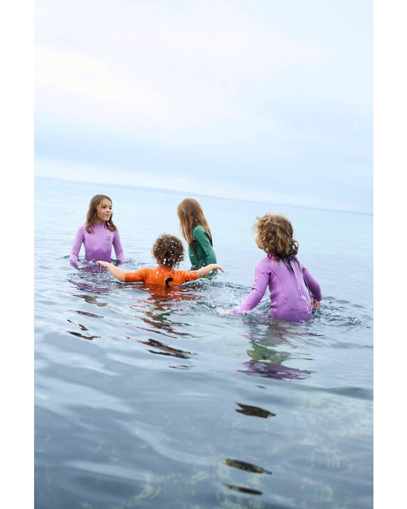 Long Sleeve Springsuit - Fuchsia