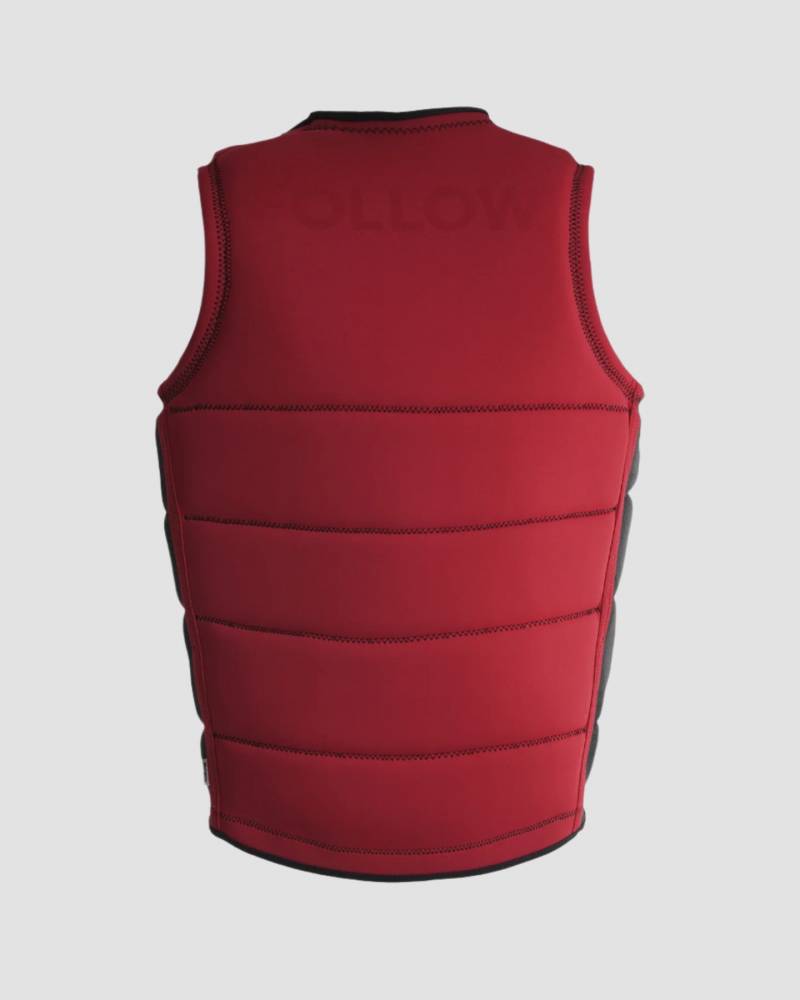 Follow Section Mens Impact Vest - Red Level 50 Back